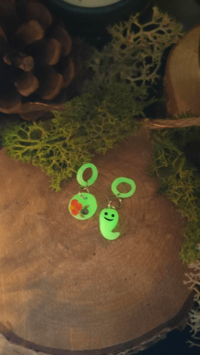 Marqueur Casper phosphorescent lot de 2