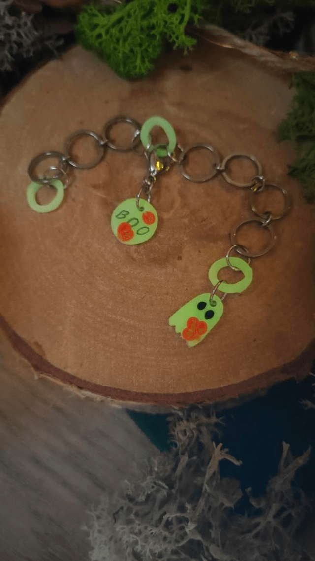 Compte-rang Boo phosphorescent