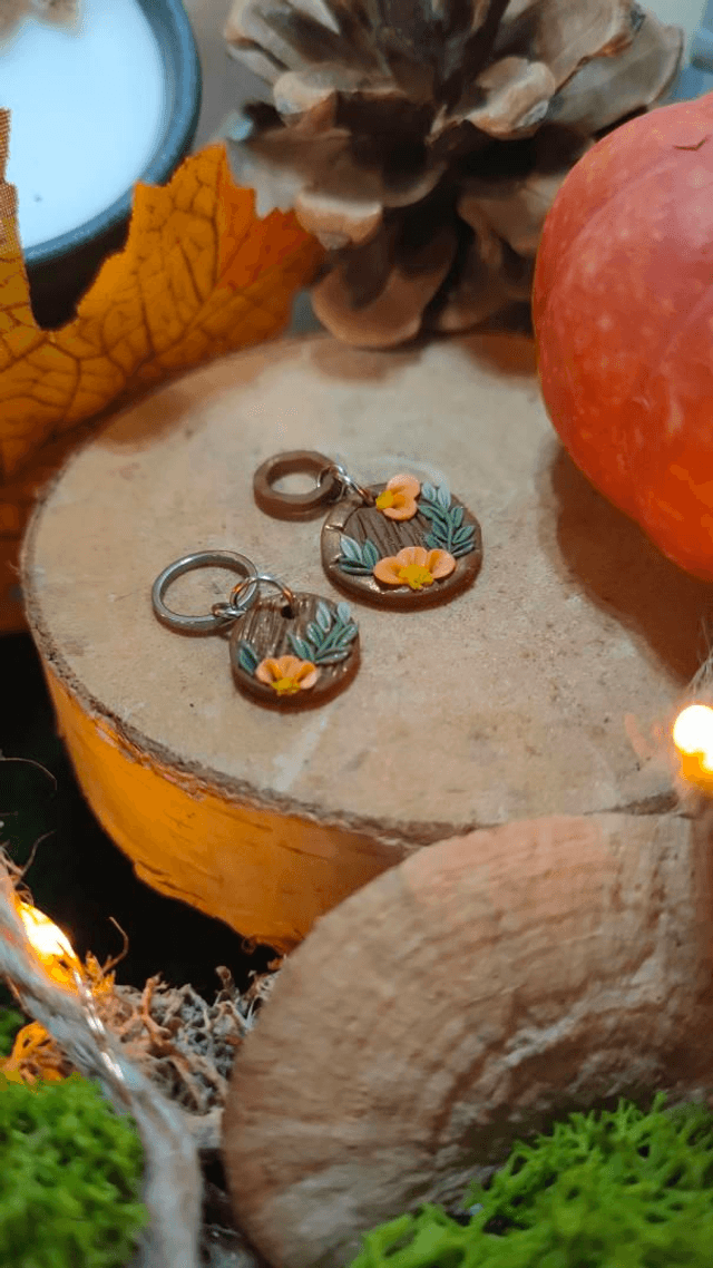 Marqueur Porte de Hobbit orange lot de 2