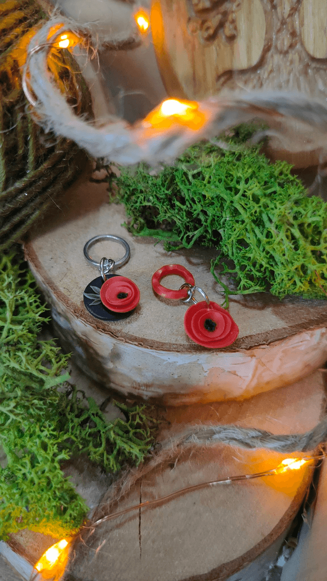 Marqueurs Coquelicot lot de 2
