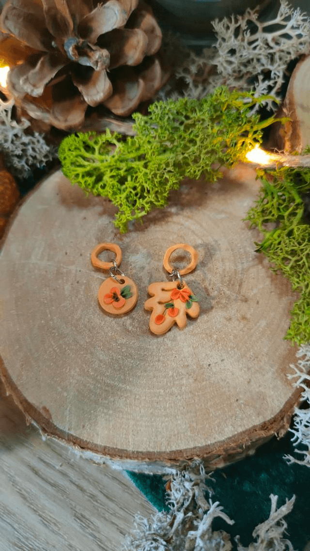 Marqueur Feuille d&#039;automne lot de 2